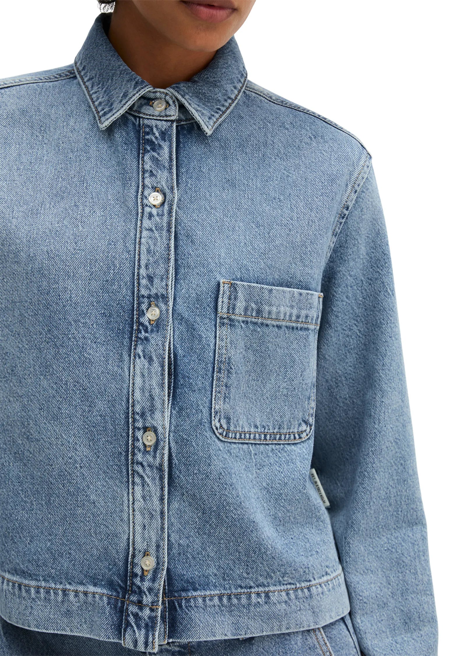 Jeansbluse Relaxed Fit