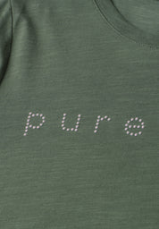 T-Shirt aus Baumwollmix