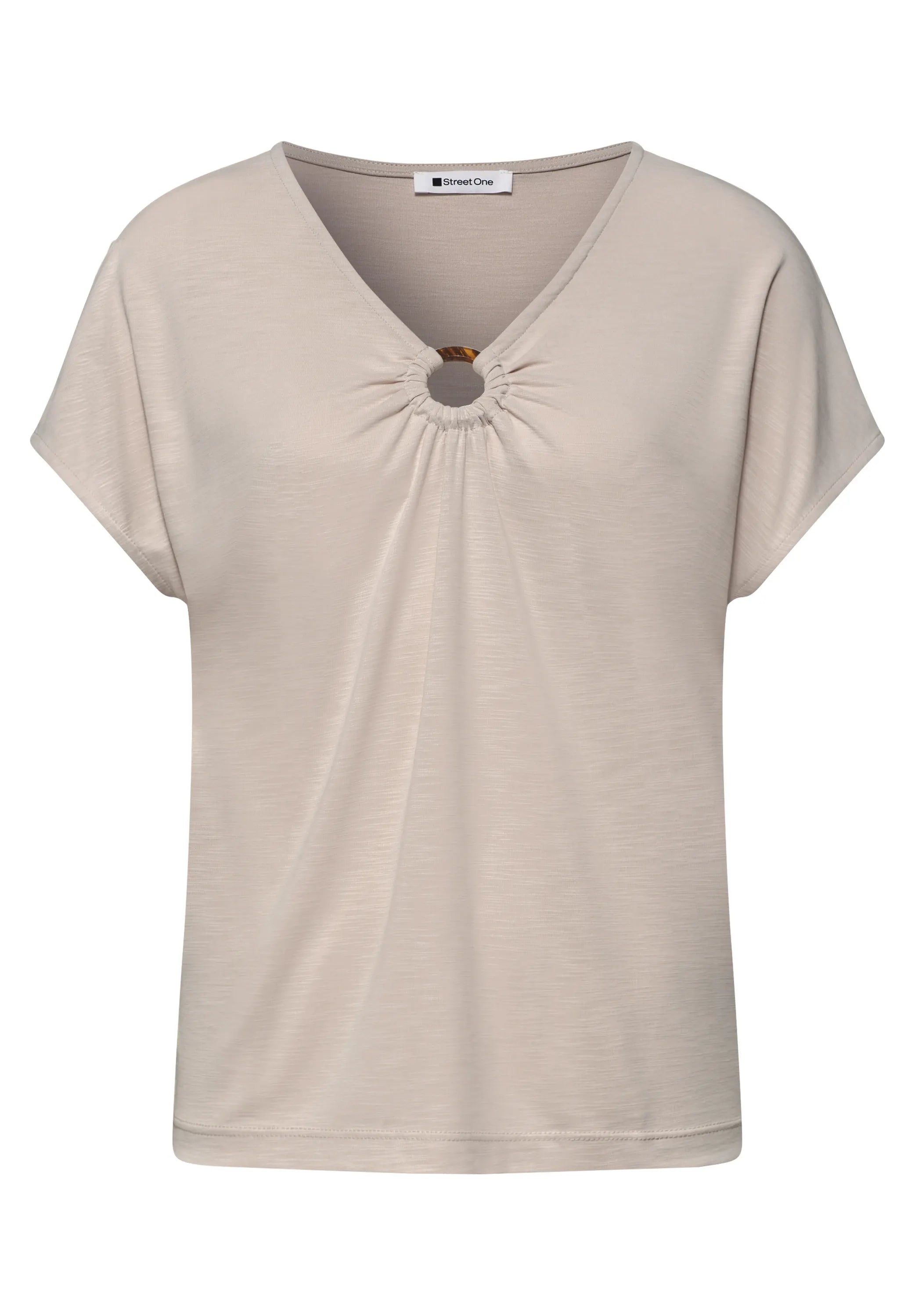T-Shirt aus Modal-Mix