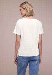 T-Shirt aus Baumwollmix