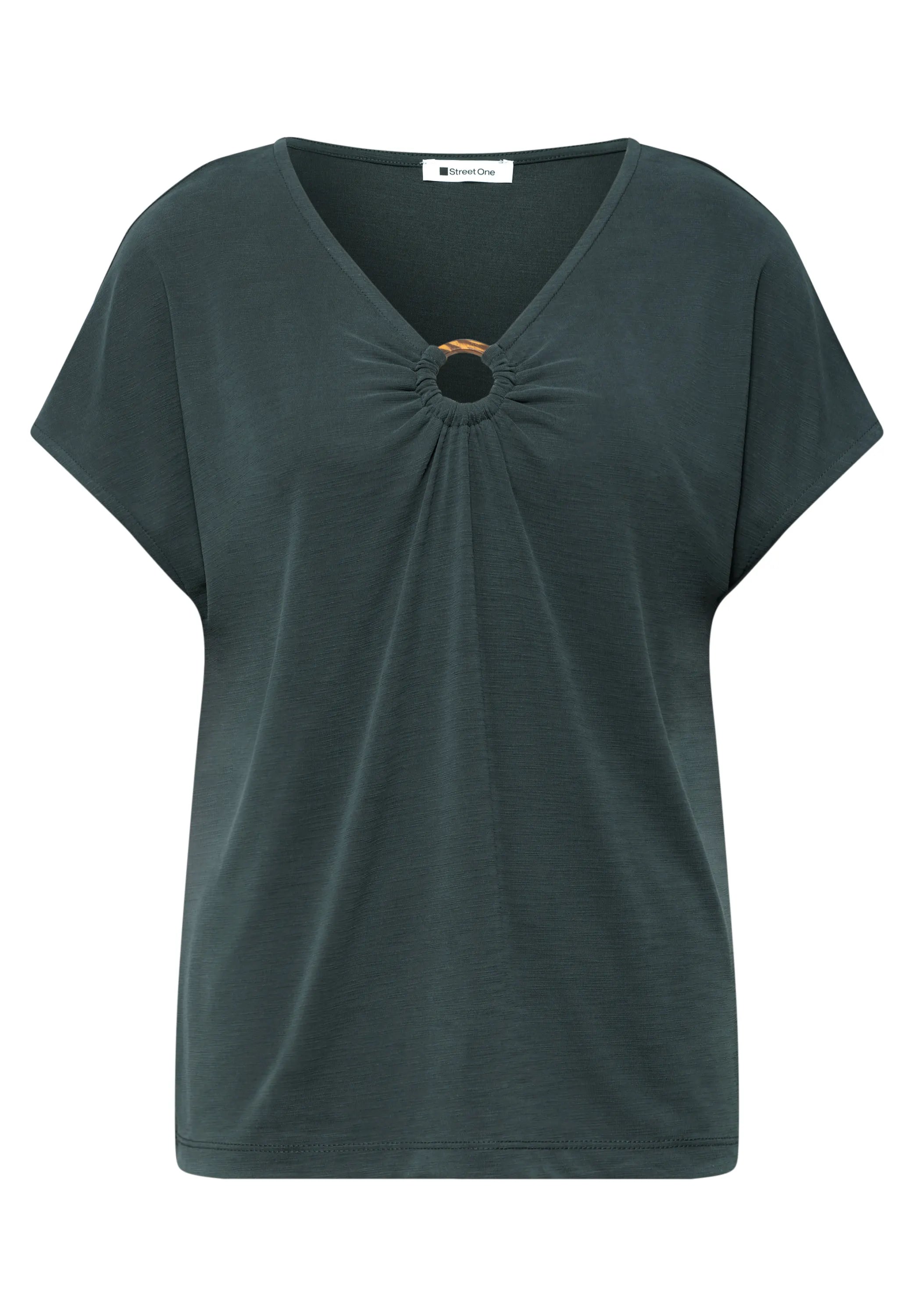 T-Shirt aus Modal-Mix