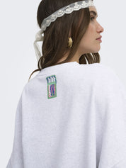 Sweatshirt ONLDEBORAH aus Baumwollmix