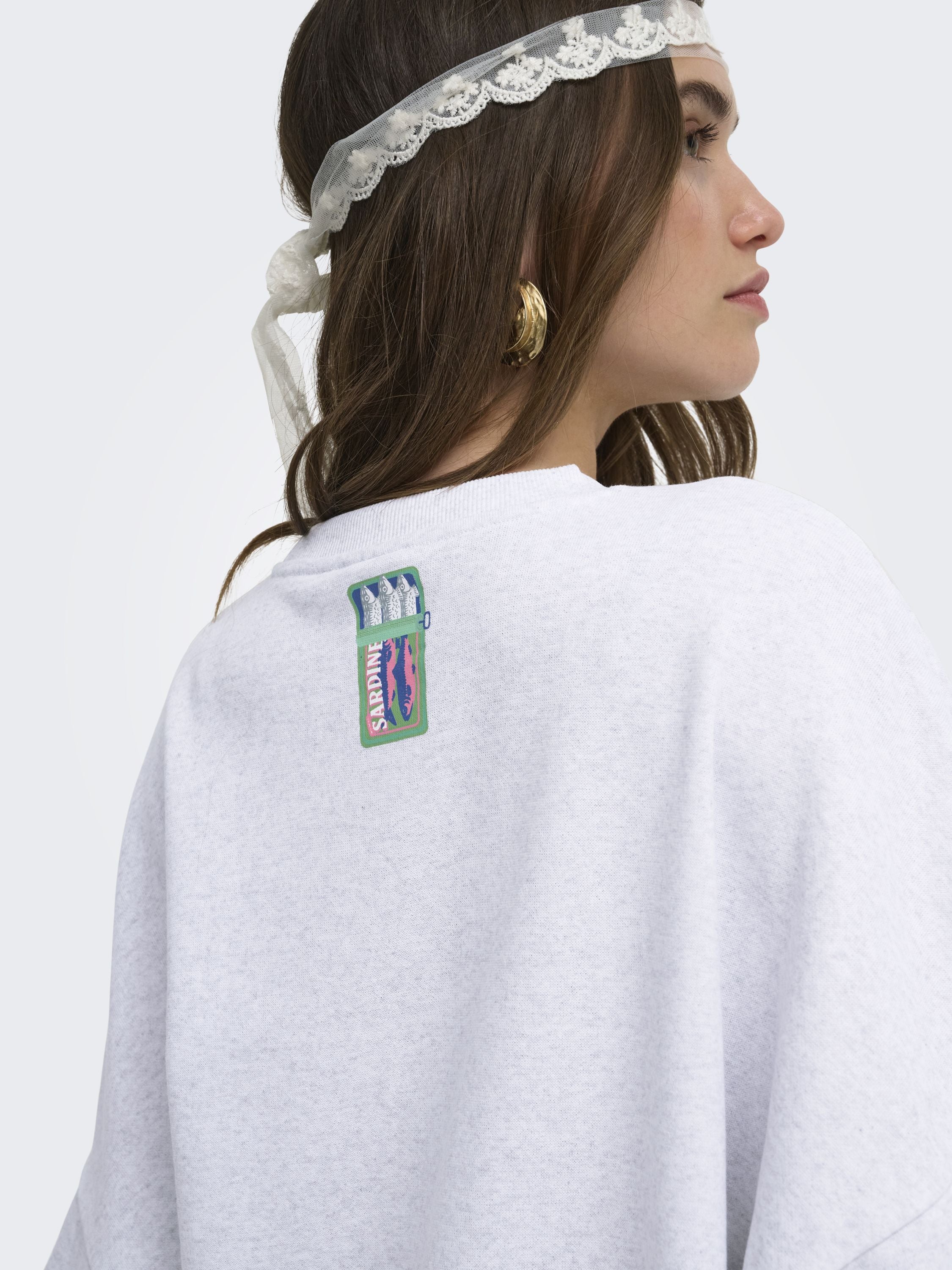 Sweatshirt ONLDEBORAH aus Baumwollmix
