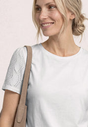 T-Shirt aus Baumwollmix