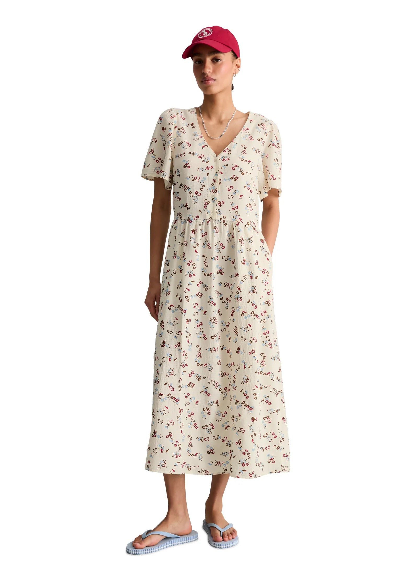 Sommerkleid Midi Regular Fit