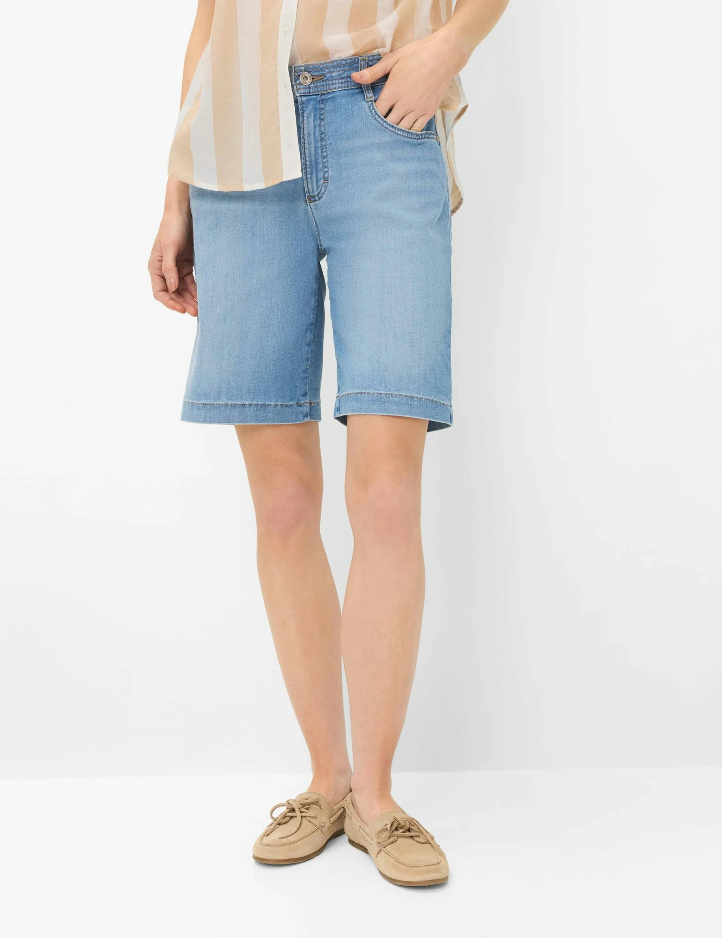Jeansshorts MAINE B Wide Leg