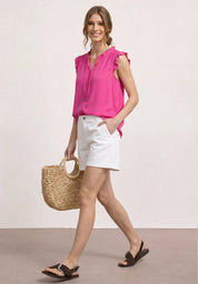 Bluse aus Viskose