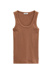 Tanktop aus Rippstrick