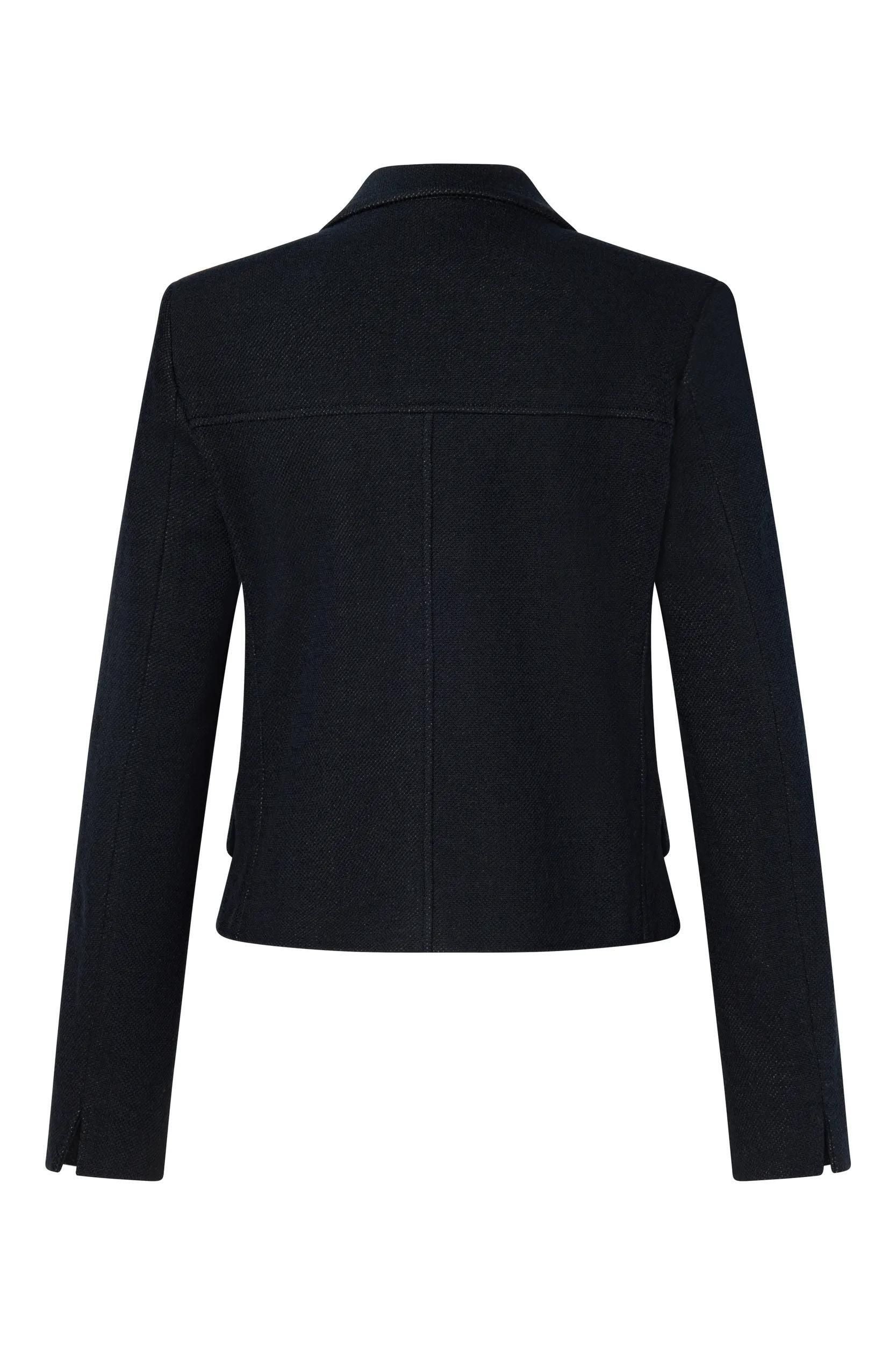 Blazerjacke aus Baumwolle