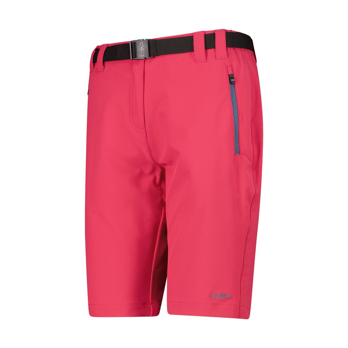 Bermuda Shorts mit Gürtel