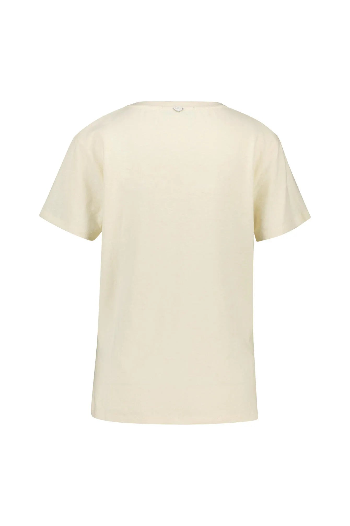 T-Shirt aus Leinenmix