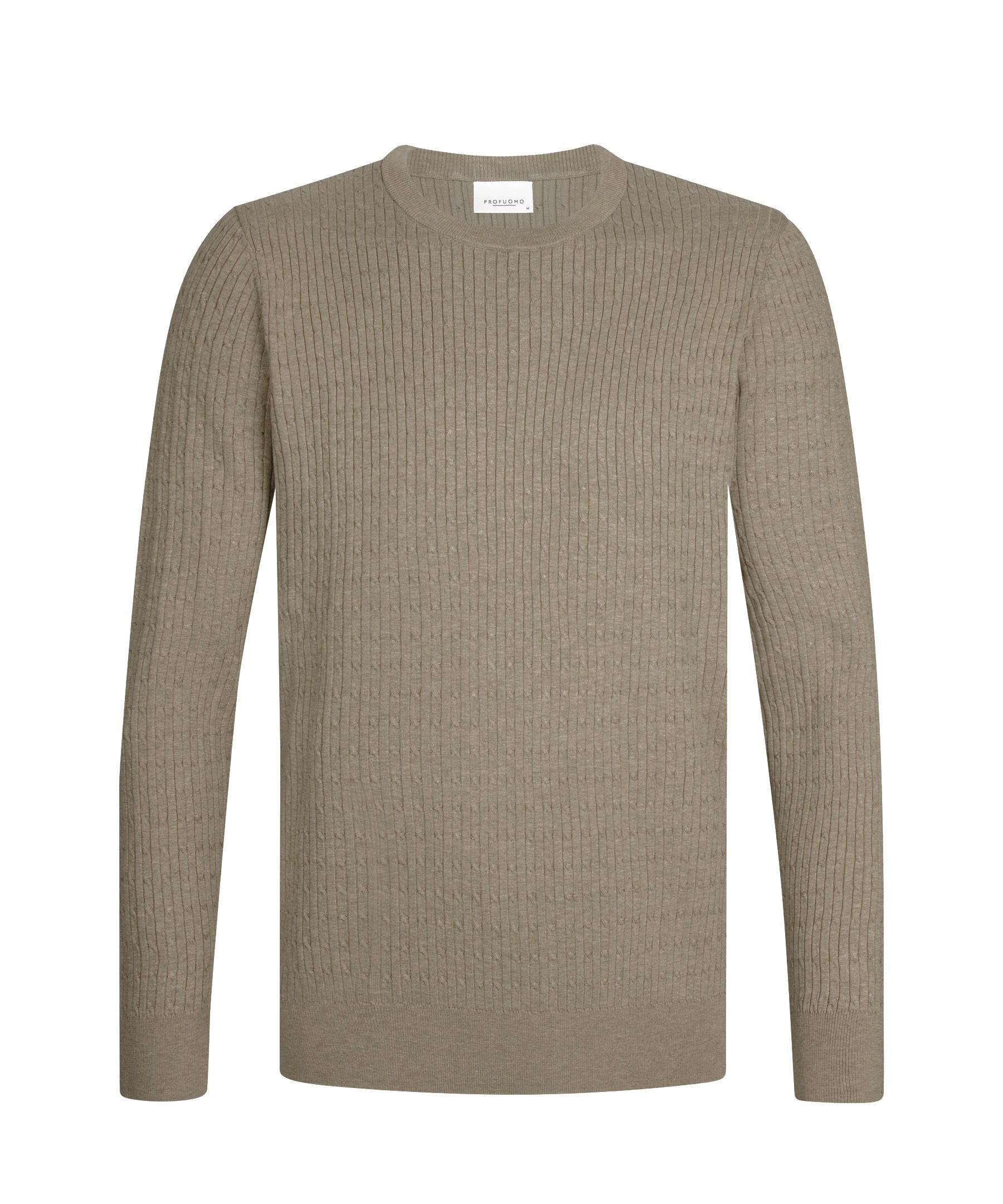 Strickpullover aus Lyocellmix