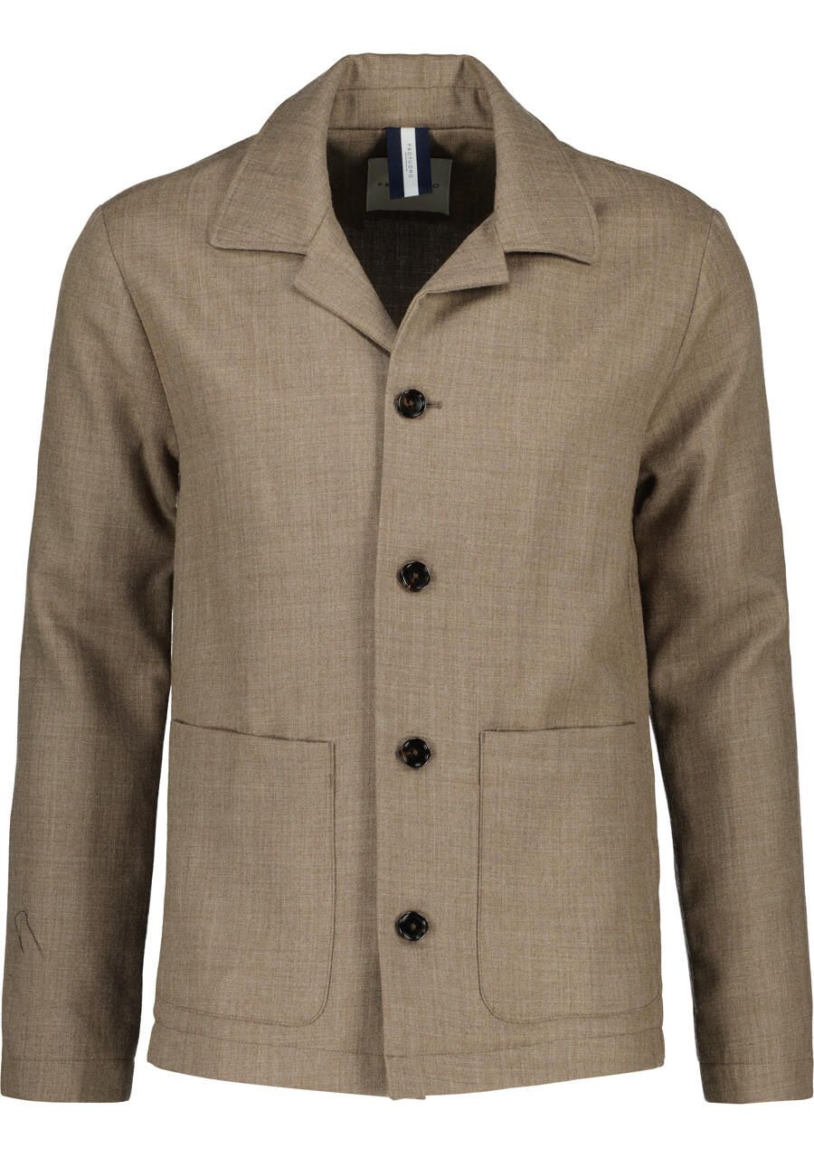 Overshirt aus Schurwolle