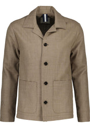 Overshirt aus Schurwolle