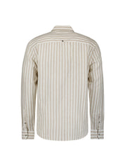 Leinenhemd gestreift Regular Fit