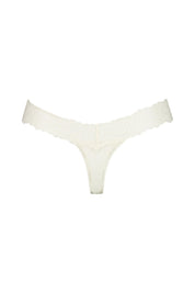 Thong mit Spitzendetails