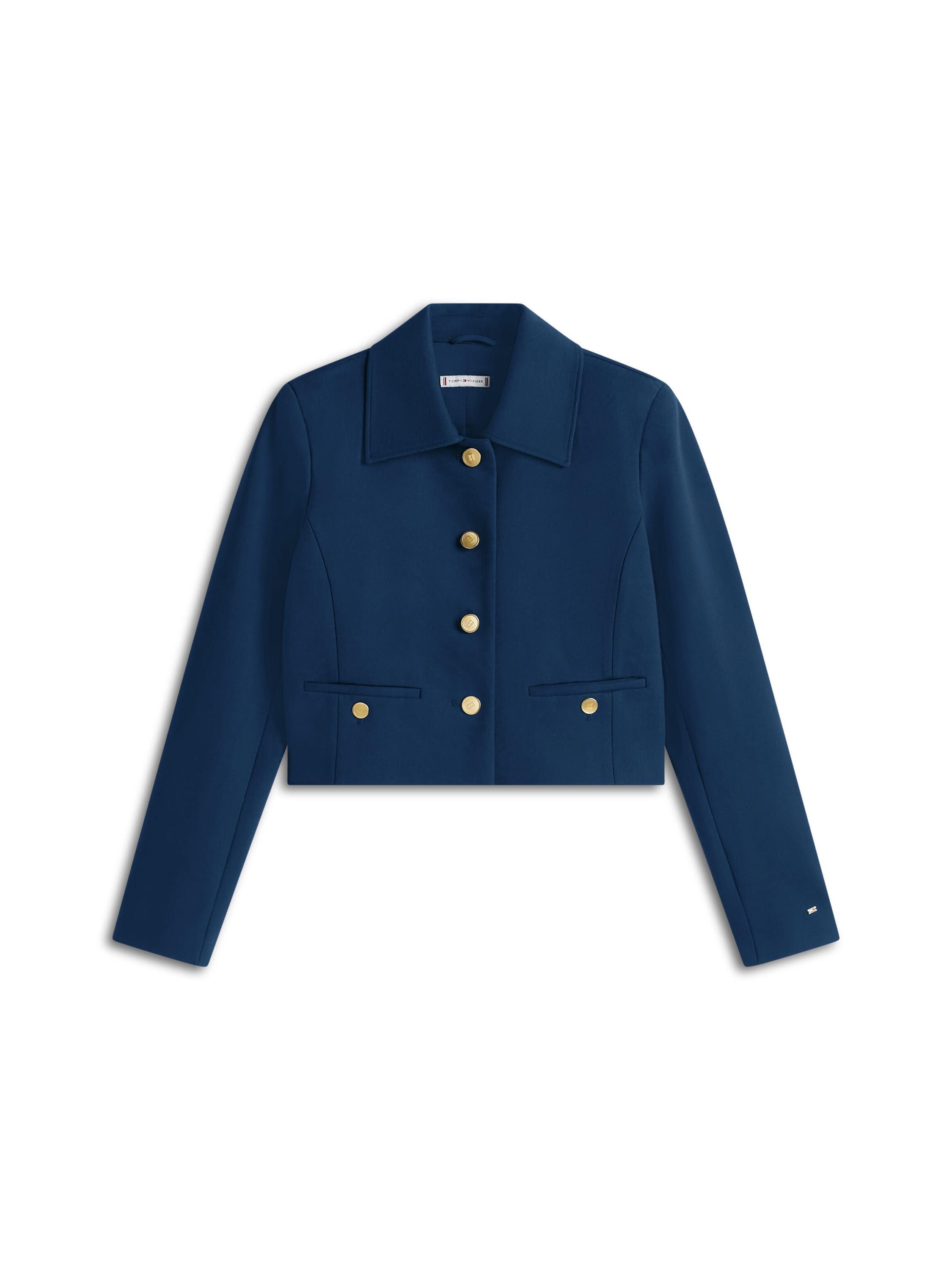 Blazerjacke aus Viskosemix