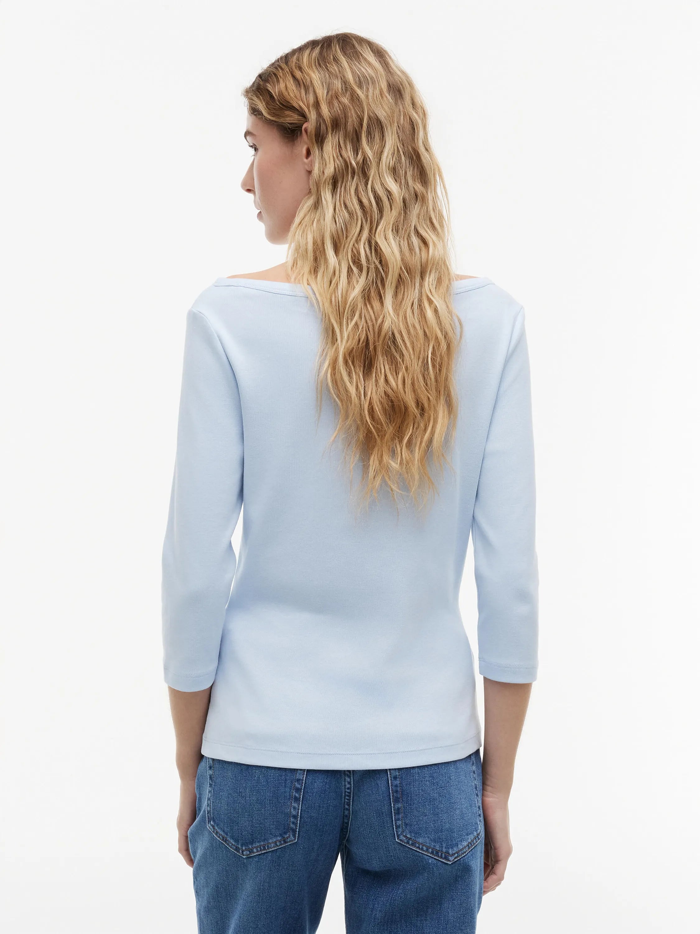 Langarmshirt aus Baumwolle