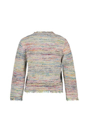 Strickcardigan aus Baumwollmix