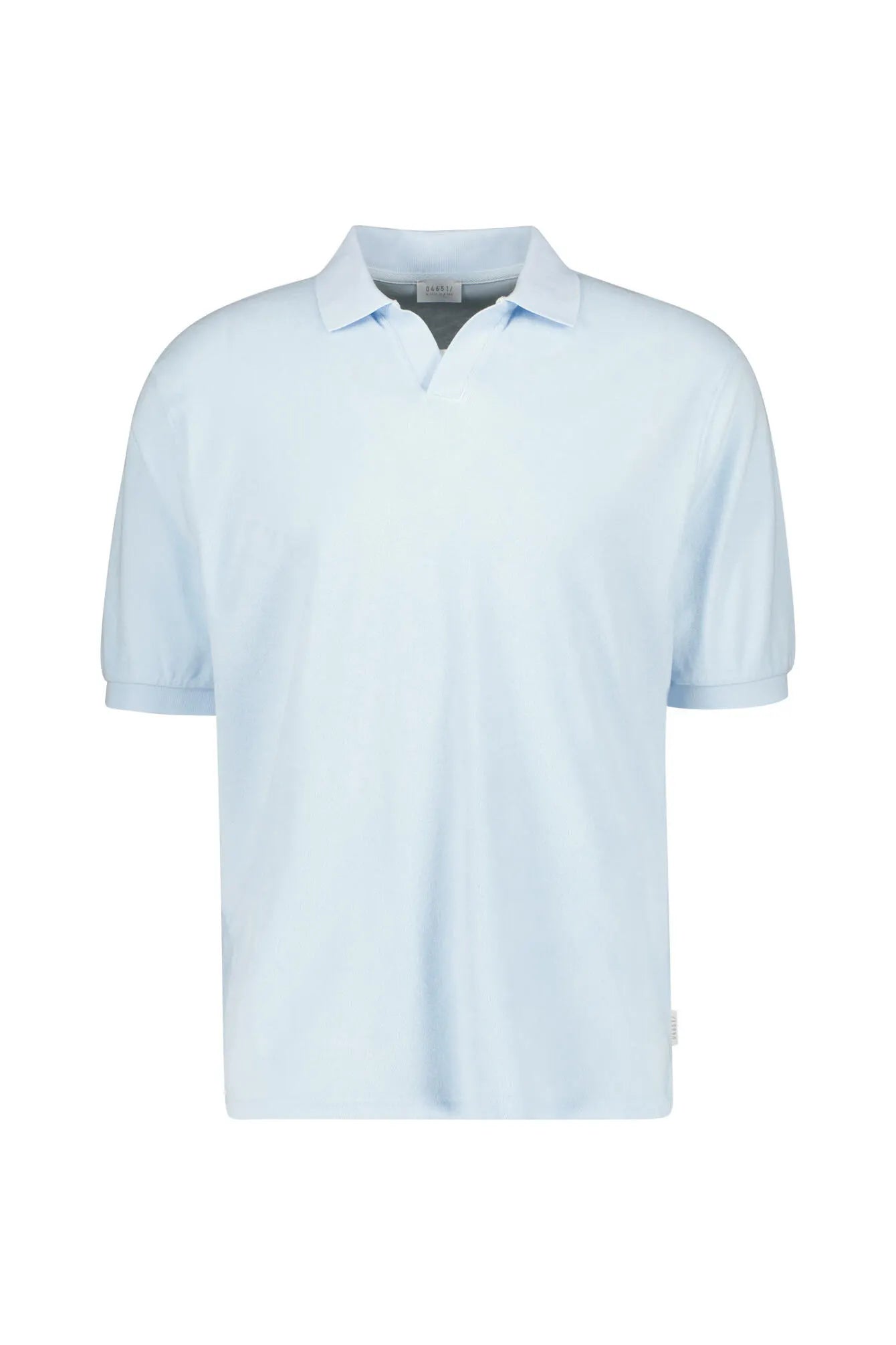 Poloshirt in Frottee-Optik