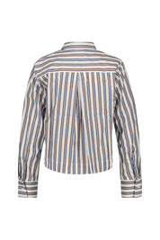 Bluse gestreift aus Baumwolle
