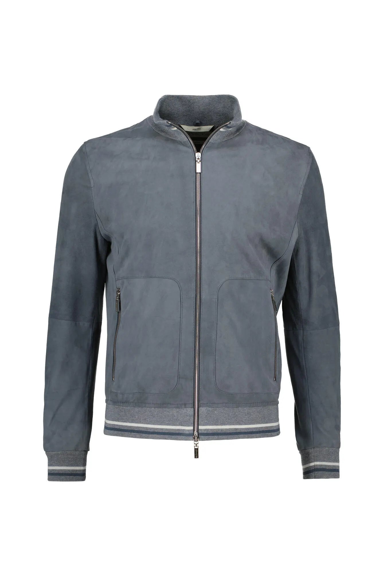 Bomberjacke aus Leder