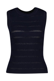 Strickweste aus Viskosemix