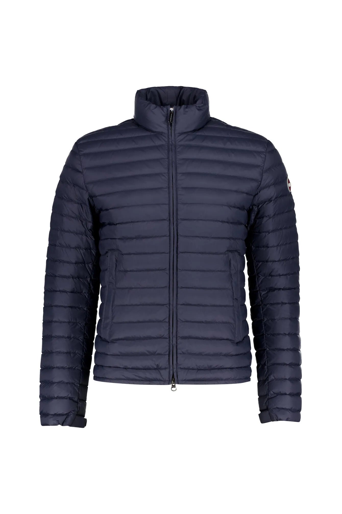 Daunenjacke mit Stehkragen