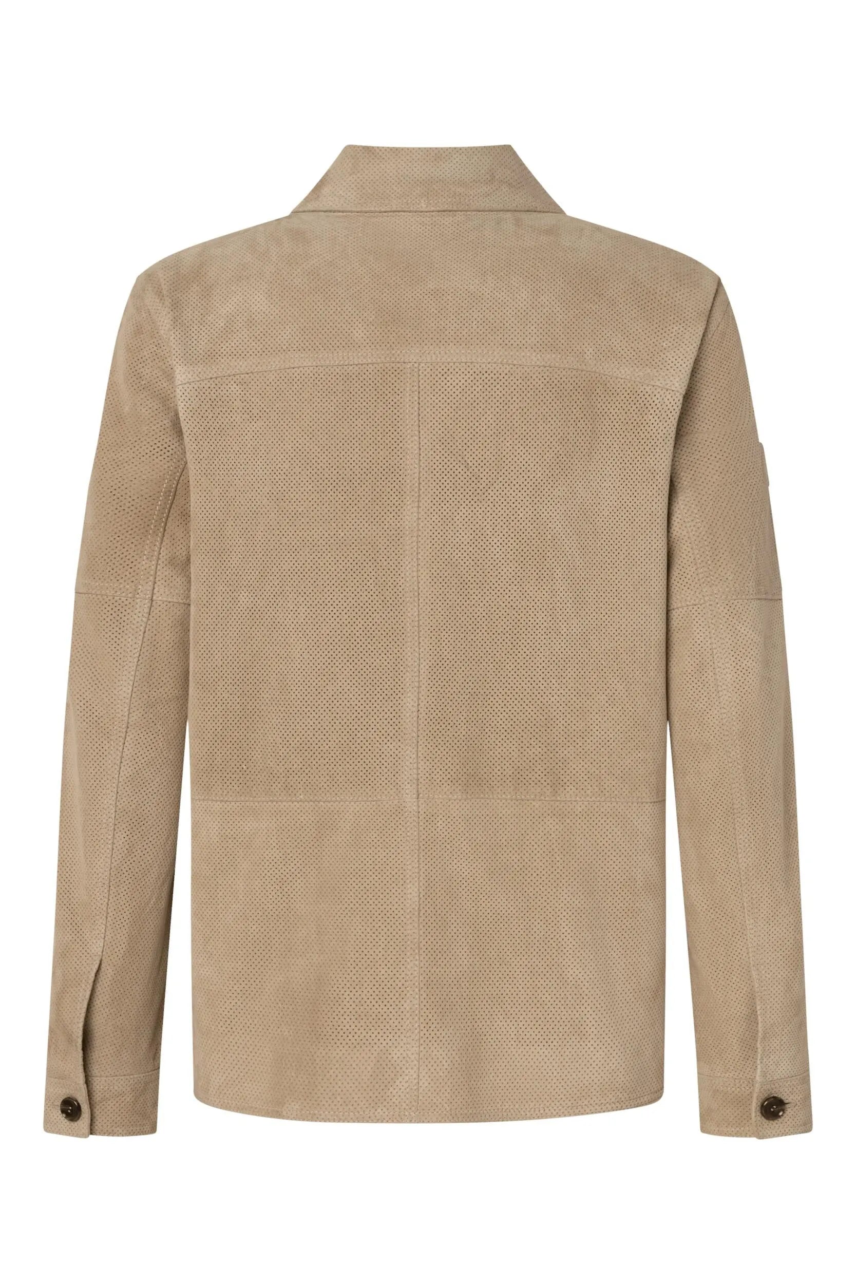 Overshirt RILL-P aus Ziegenvelour