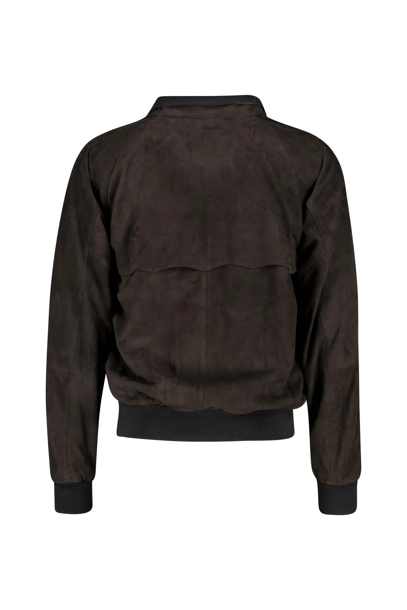 Lederjacke Slim Fit mit Stehkragen