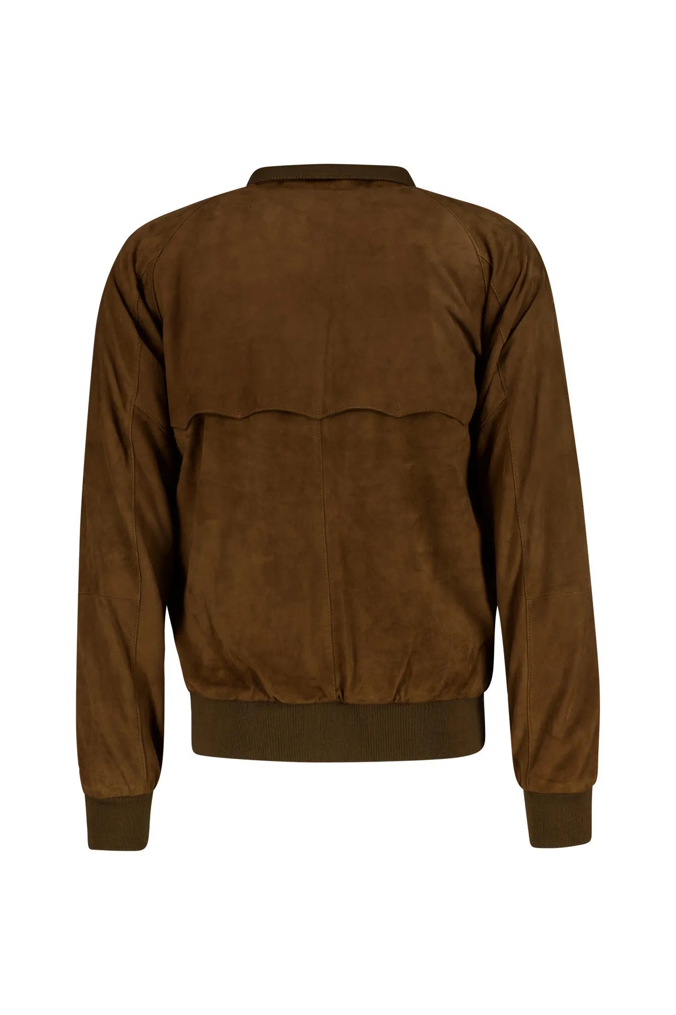 Lederjacke Slim Fit mit Stehkragen