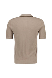 Strickpoloshirt Regular Fit aus Baumwolle