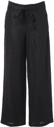 Hose LEAF Wide Leg aus Leinenmix