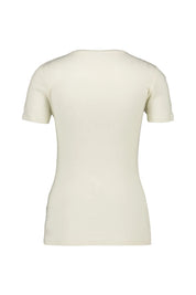 T-Shirt aus Woll-, Kaschmirmix