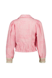 Bluse NOCELLE aus Leinen