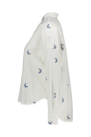 Bluse Regular Fit aus Baumwolle