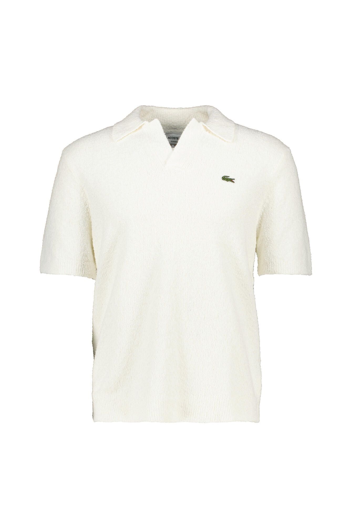 Polo-Pullover aus Frottee