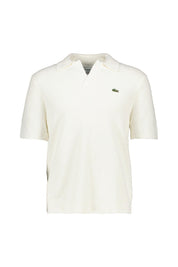 Polo-Pullover aus Frottee